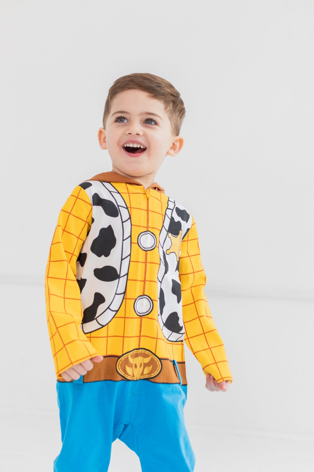 Toy Story Baby Boys Woody Zip Up Coverall