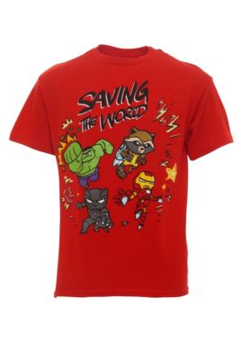Boys Marvel 3 Pack T-Shirts