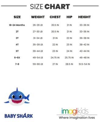 Baby Girls Pinkfong Shark T-Shirt