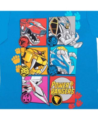 Boys Red Yellow Blue Black Pink 3 Pack T-Shirts to