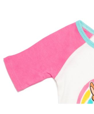 Little Girls Warner Bros. Pullover Pajama Shirt and Shorts Sleep Set