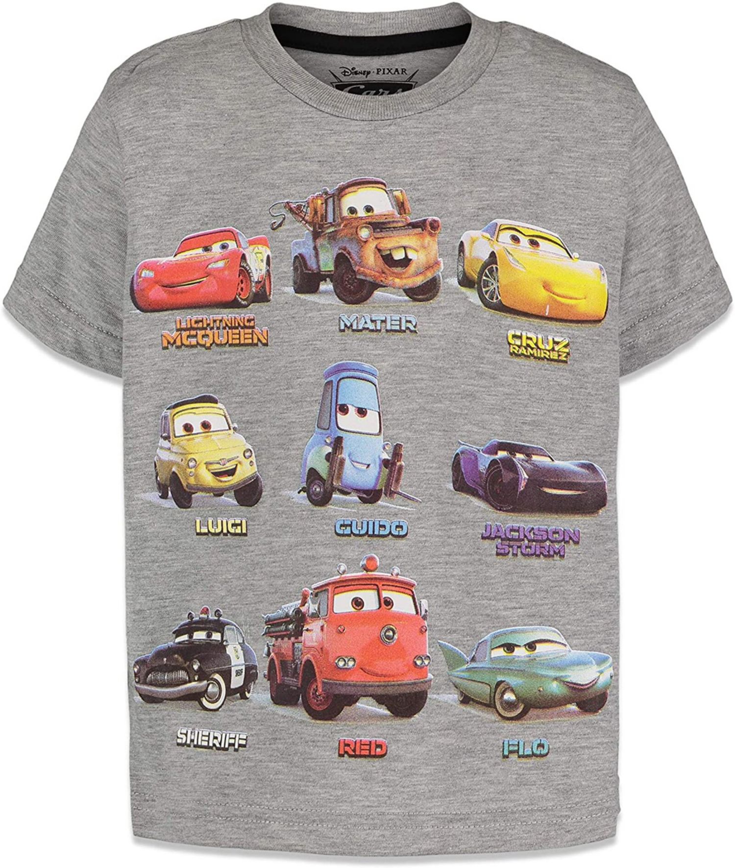 Little Boys Tow Mater Lightning McQueen 3 Pack T-Shirts