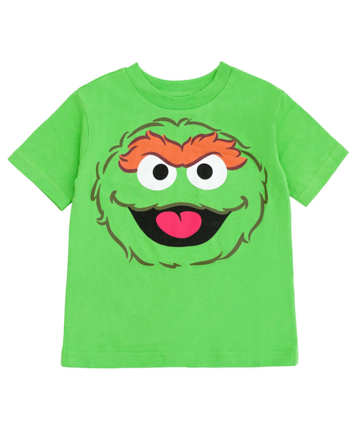 Sesame Street Toddler Boys Bert Ernie Elmo Cookie Bird Oscar the Grouch Baby Graphic T-Shirts to - 4 pack