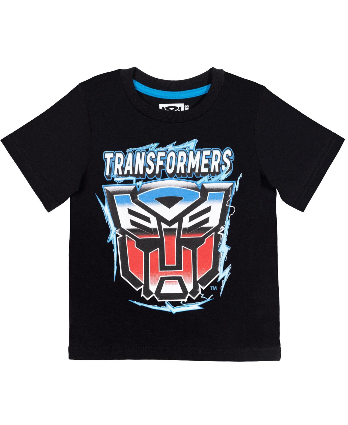 Transformers Boys Bumblebee Optimus Prime 3 Pack T-Shirts to -blue/black