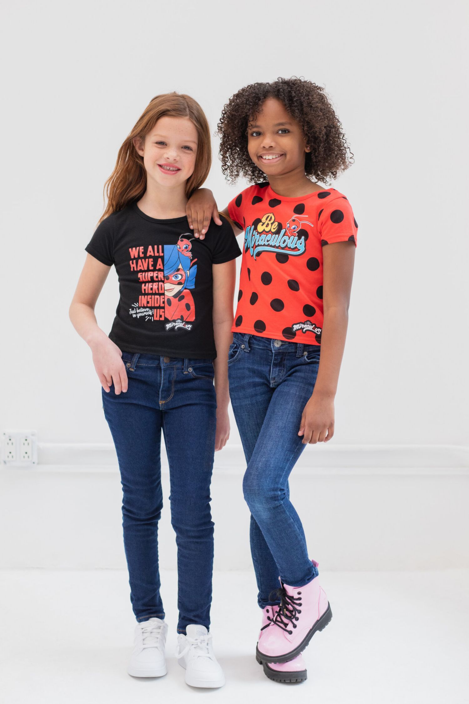 Girls' (5-20) Ladybug 2-Pack T-Shirts