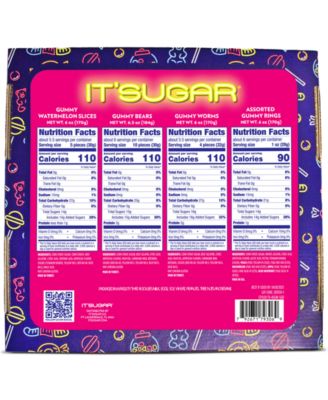 IT'SUGAR Gummy Candy Gift Box, 4 Piece