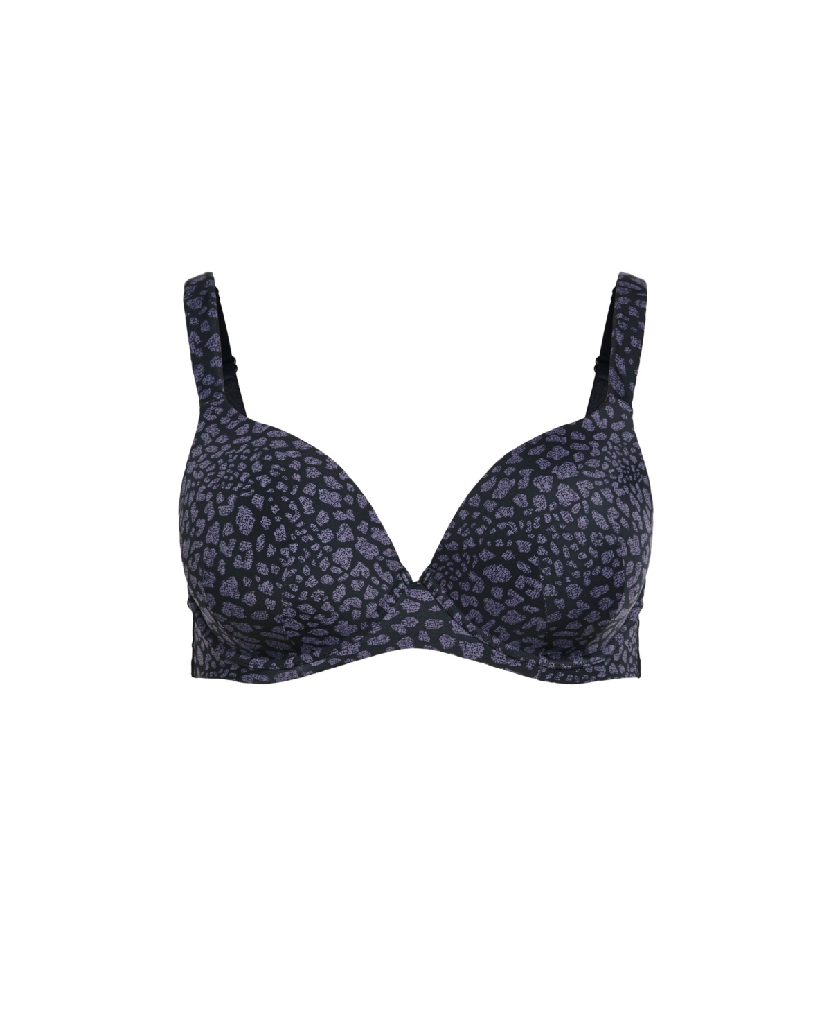 Avenue Plus Size Fashion Plunge Print Bra