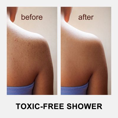 Ultrasonic 3-in-1 Spa Shower Head, IPX8 Waterproof Massage Bath Brush, Handheld Electric Bathroom Showerhead with Hose & Bracket