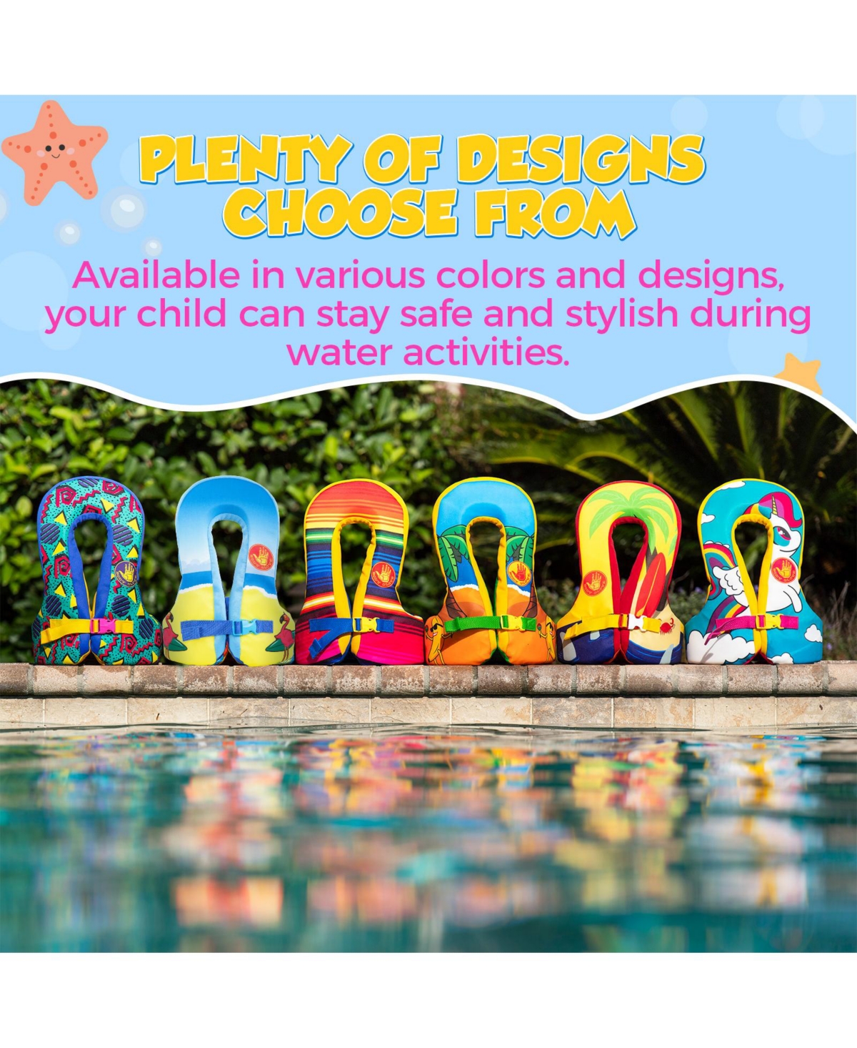 Body Glove Paddle Pals Splash Swim Vest, Toddler Floatie - Pfd Life Jacket for Kids - flamingo