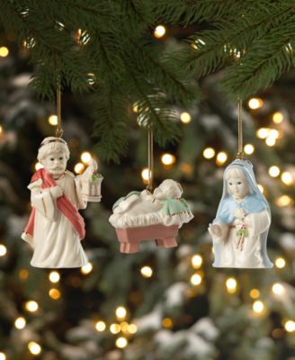 First Blessings Nativity 8 Piece Ornament Set