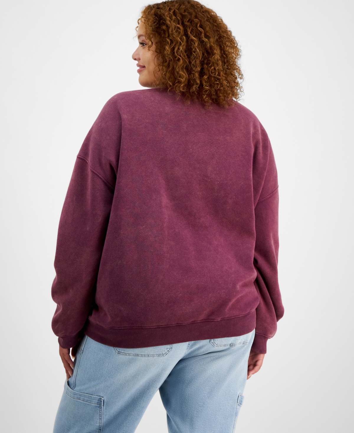 Grayson Threads, The Label Trendy Plus Size Naughty Gingerbread Man Sweatshirt
