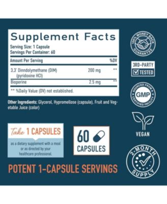 DIM 200mg Beadlet, 60ct