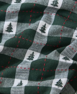 Sherwood Tree Dobby Cotton Rectangle Tablecloth, 84"x 60"