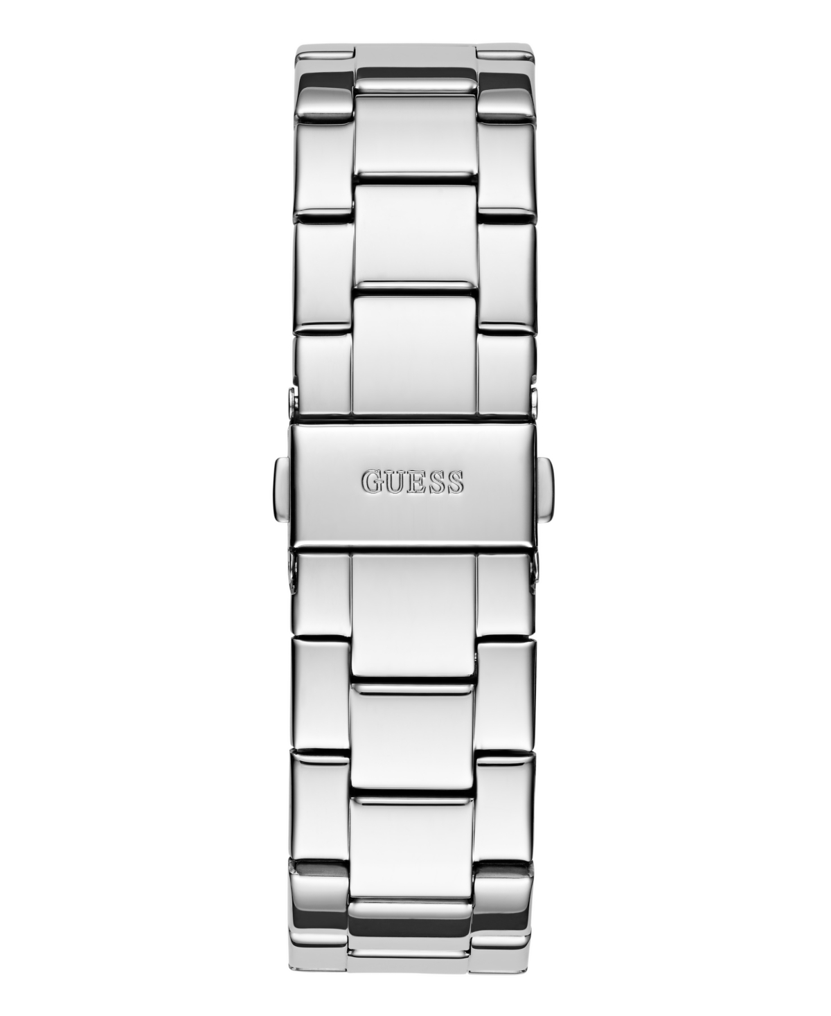 Guess Women's Multi-function Silver Stainless Steel Watch 38mm In Silver