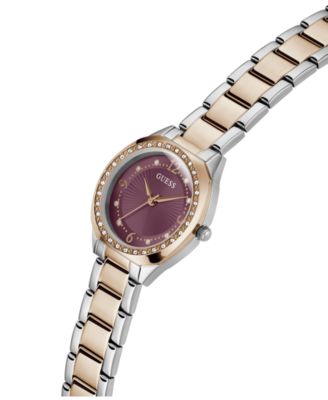 Women's Analog Two Tone Steel Watch 30mm