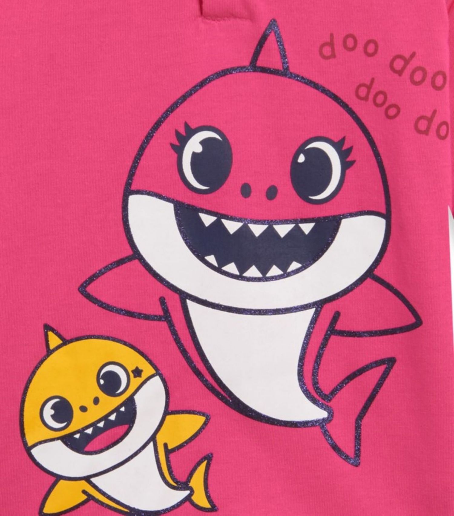 Baby Girls Pinkfong Shark Pullover Cosplay Hoodie Legging