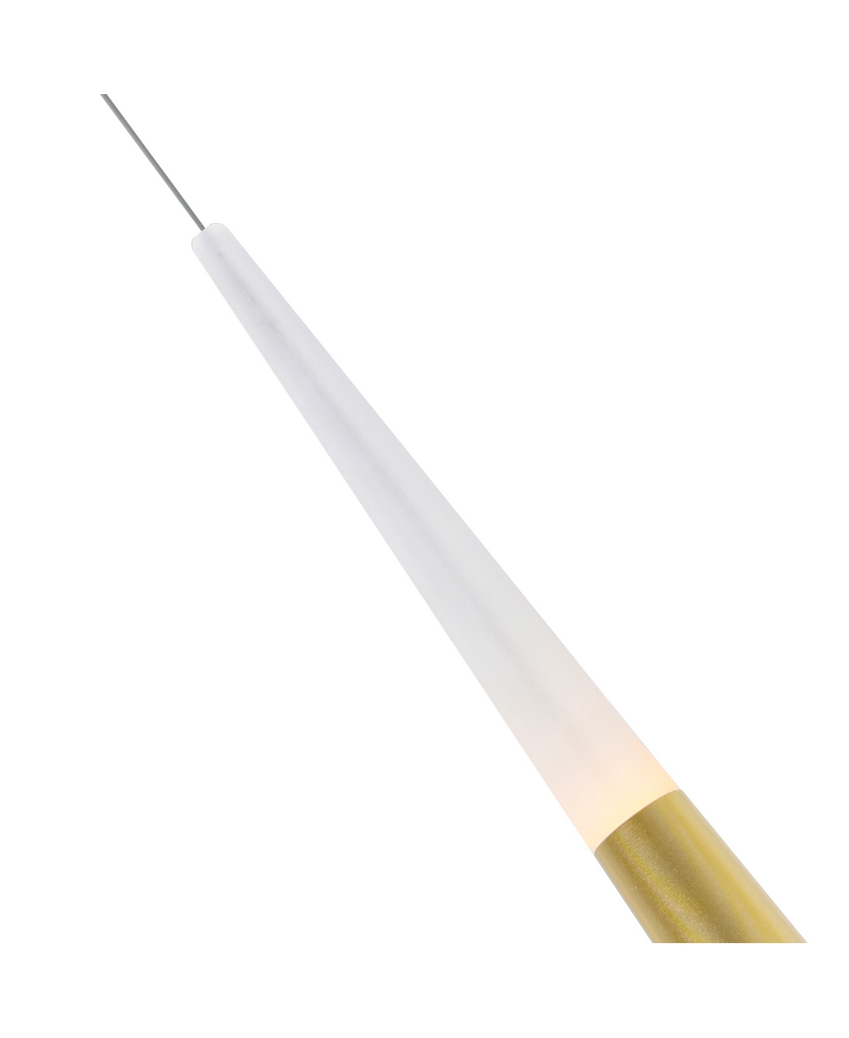 Shop Cwi Lighting 18" Metal Andes Led Pool Table Light In Satin Gold