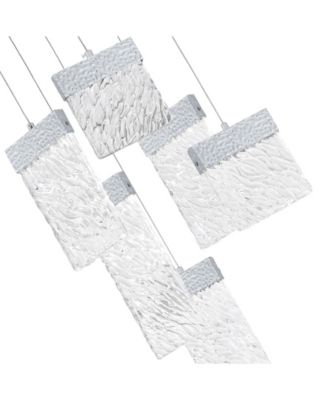 22" Metal Carolina LED Chandelier