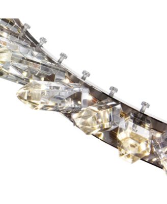 4" Metal Arctic Queen LED Up Chandelier