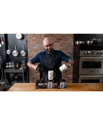 Carving Fork and Whisk Latte Tattoo Mug, 15oz