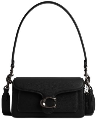 Tabby Small Polished Pebble Leather Shoulder Bag 20