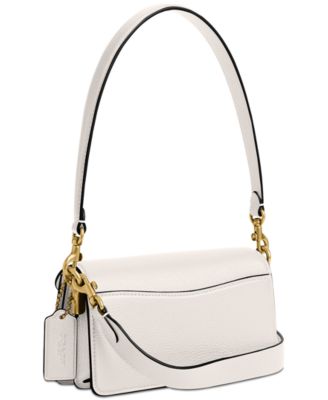 Tabby Small Polished Pebble Leather Shoulder Bag 20