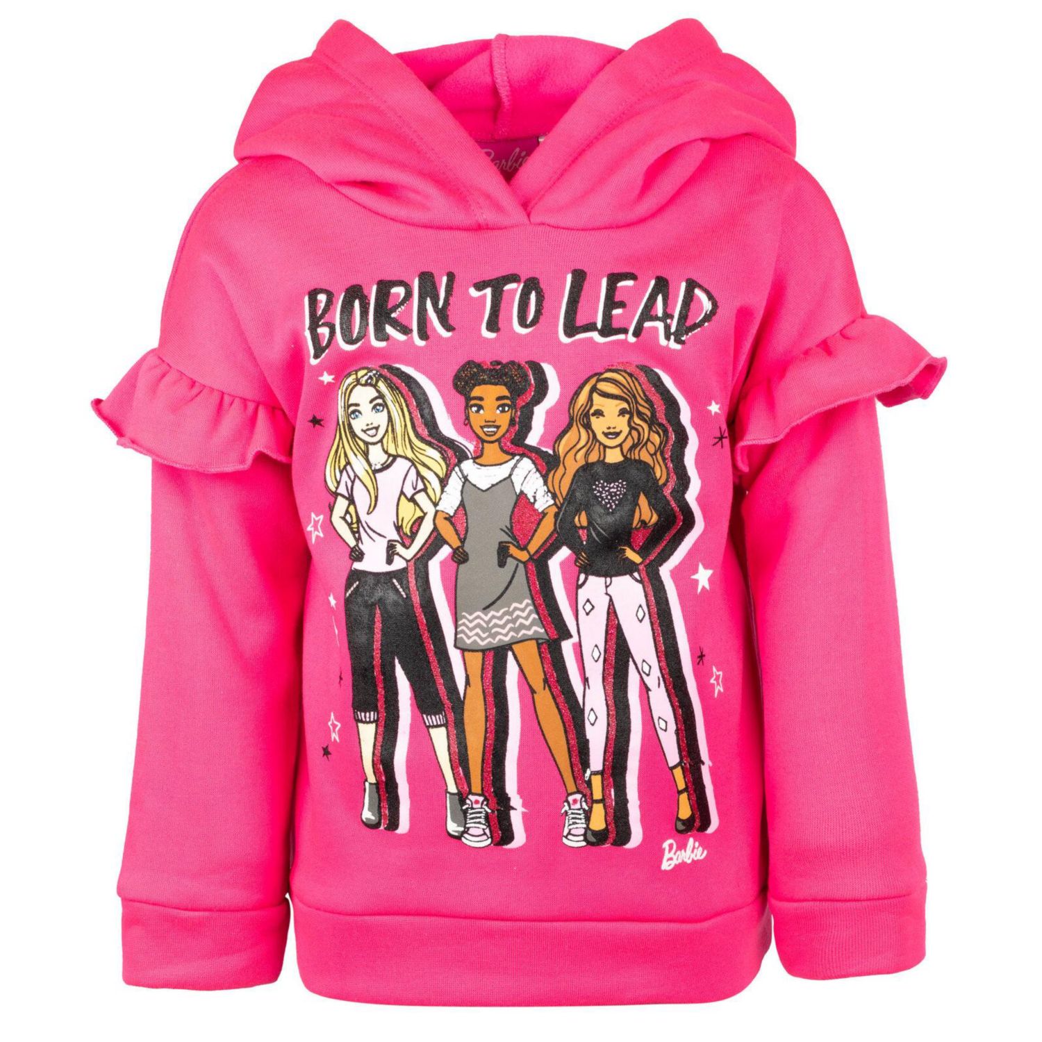 Girls 2-Piece Fleece Hoodie and Leggings Set