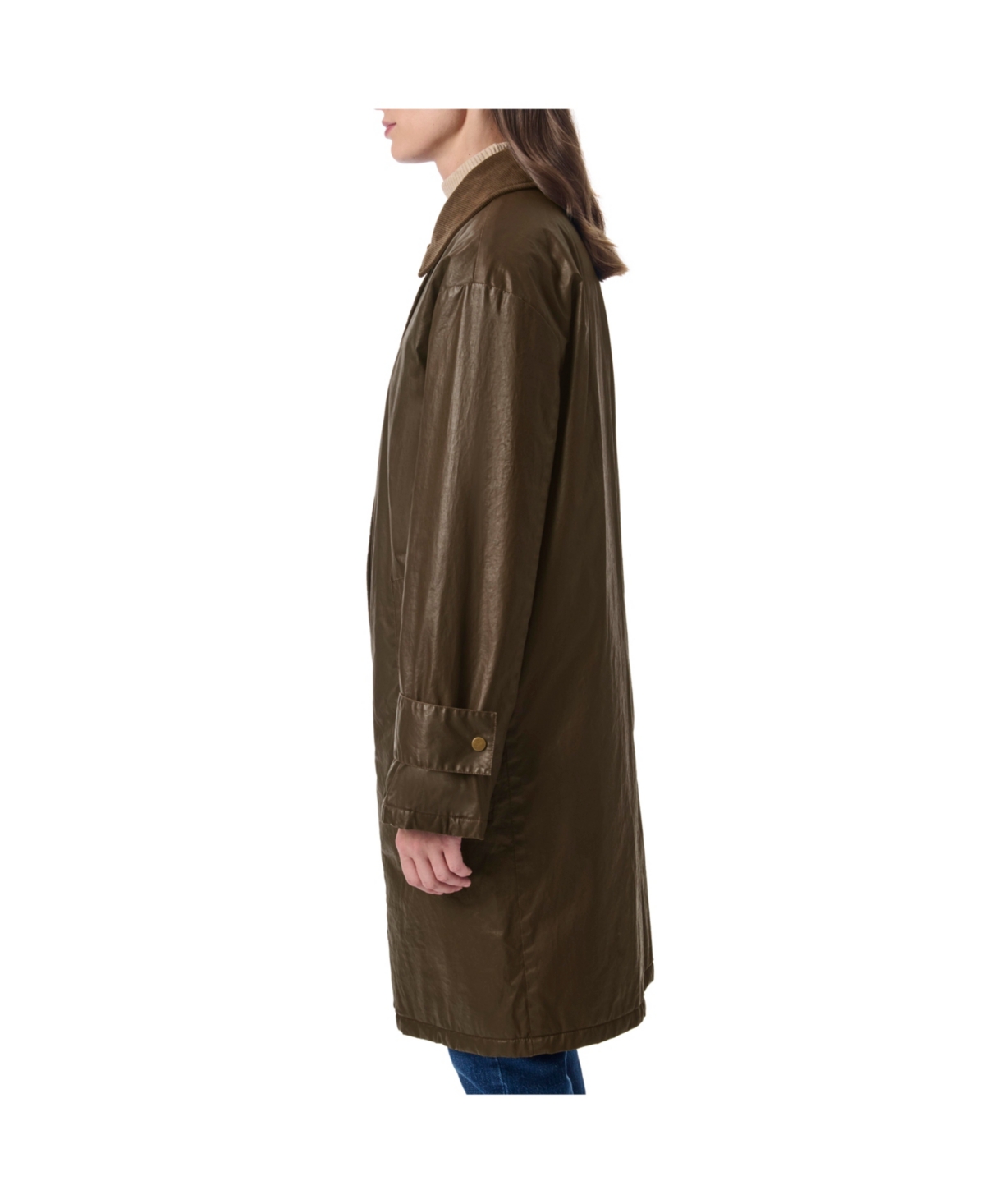 Bernardo Women's Waxed Cotton Barn Jacket