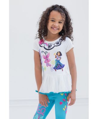 Girls Mirabel T-Shirt Dress and Leggings Outfit Set