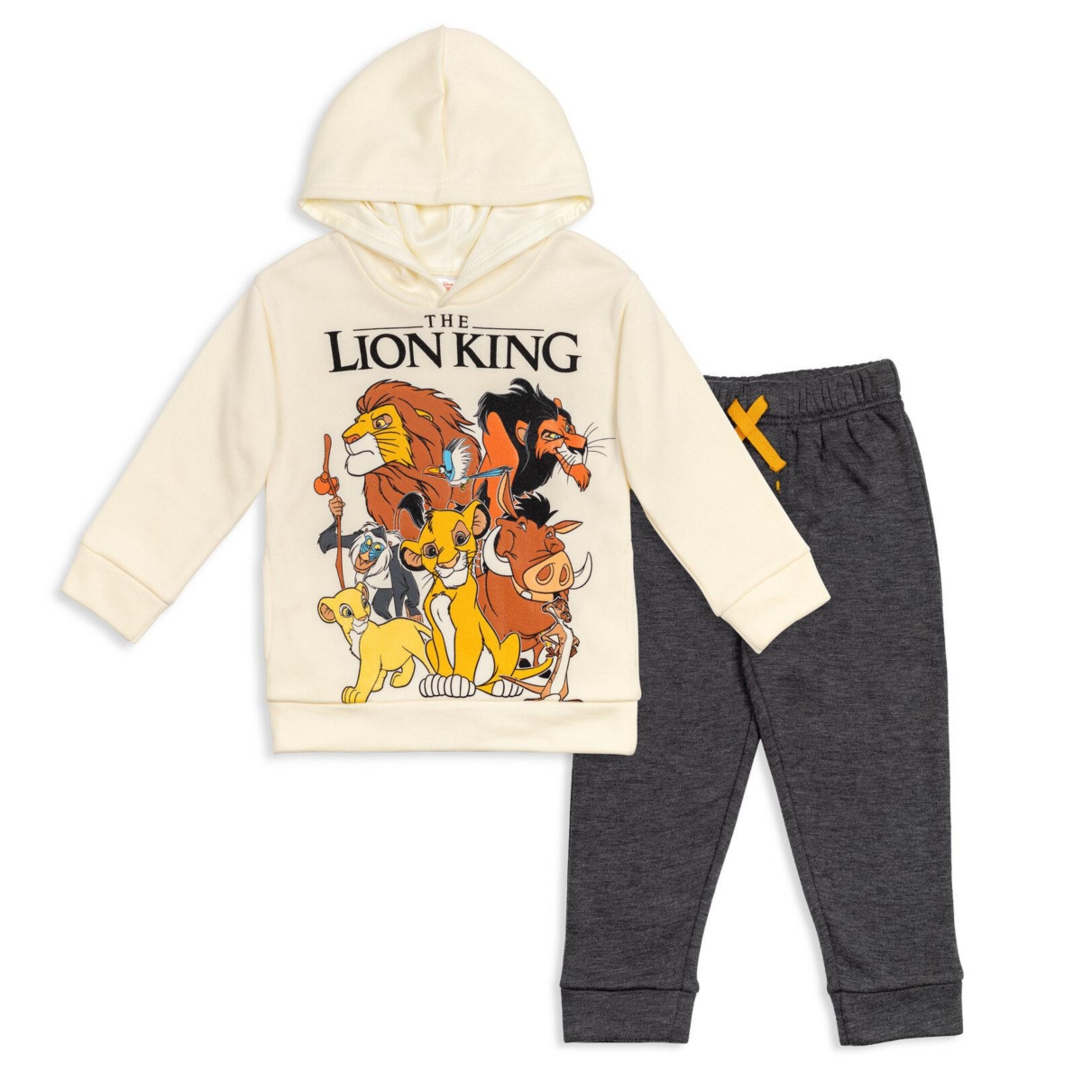 Disney Lion King Fleece Pullover Hoodie and Pants Outfit Set Infant to Big Kid Sizes (18 Months - 10-12)