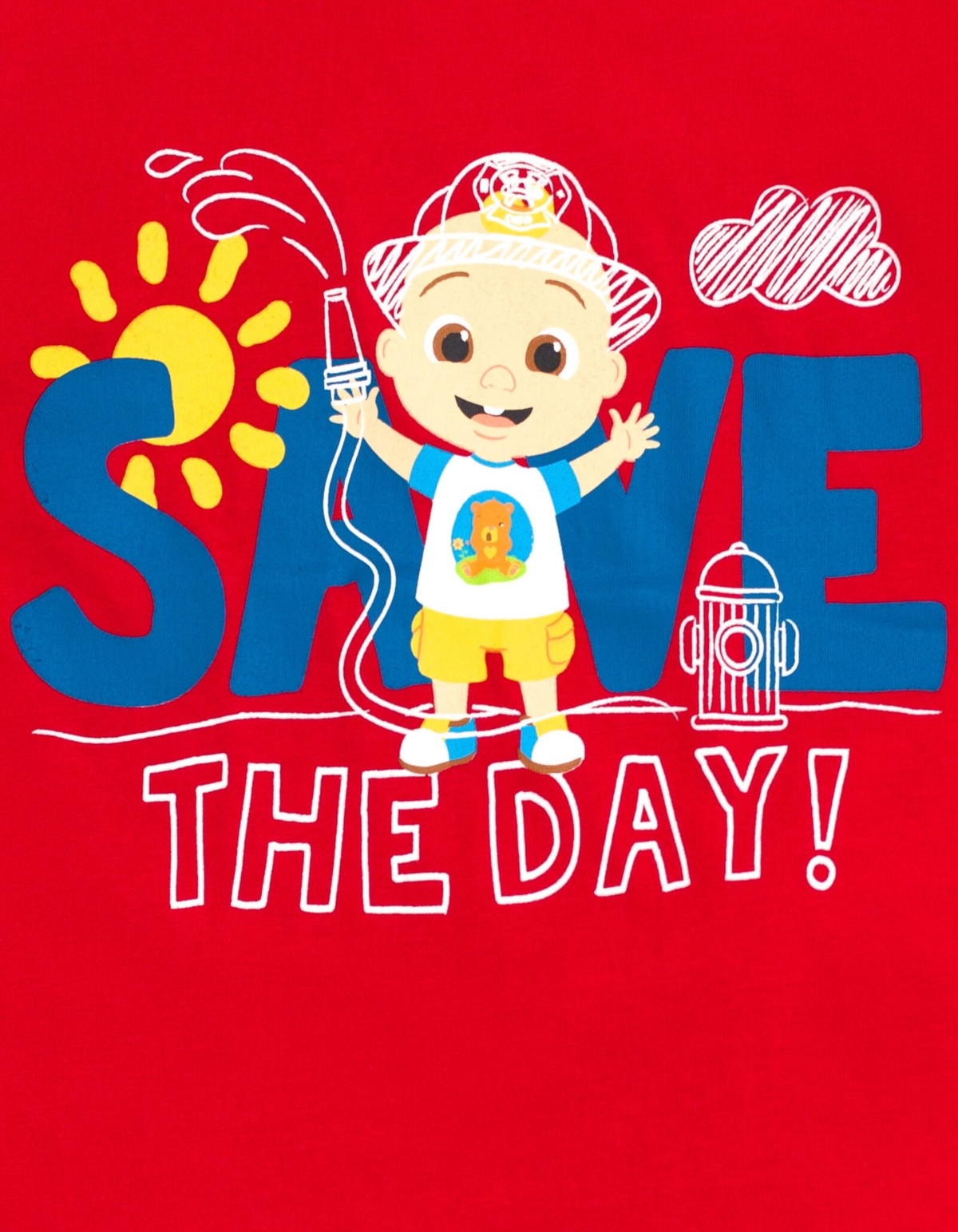 CoComelon Baby Boys Jj Cody T-Shirt and Mesh Shorts Outfit Set to -/ blue