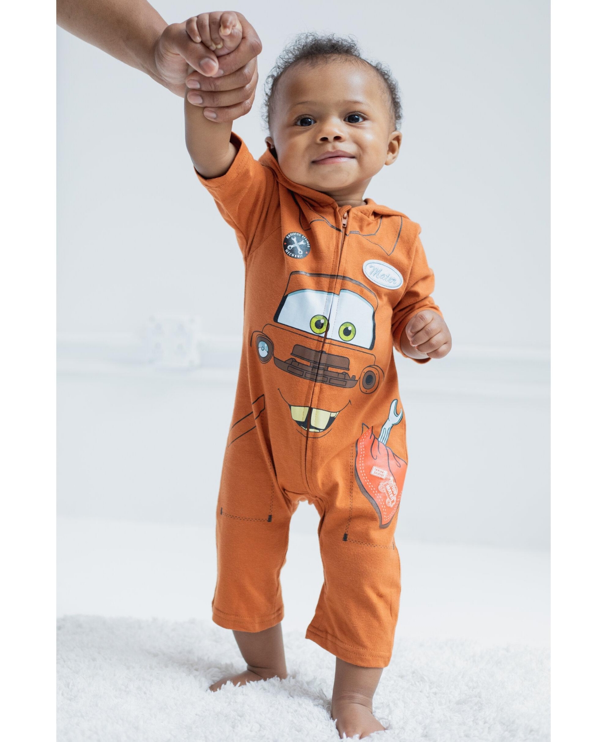 Cars Baby Boys Pixar Zip Up Coverall