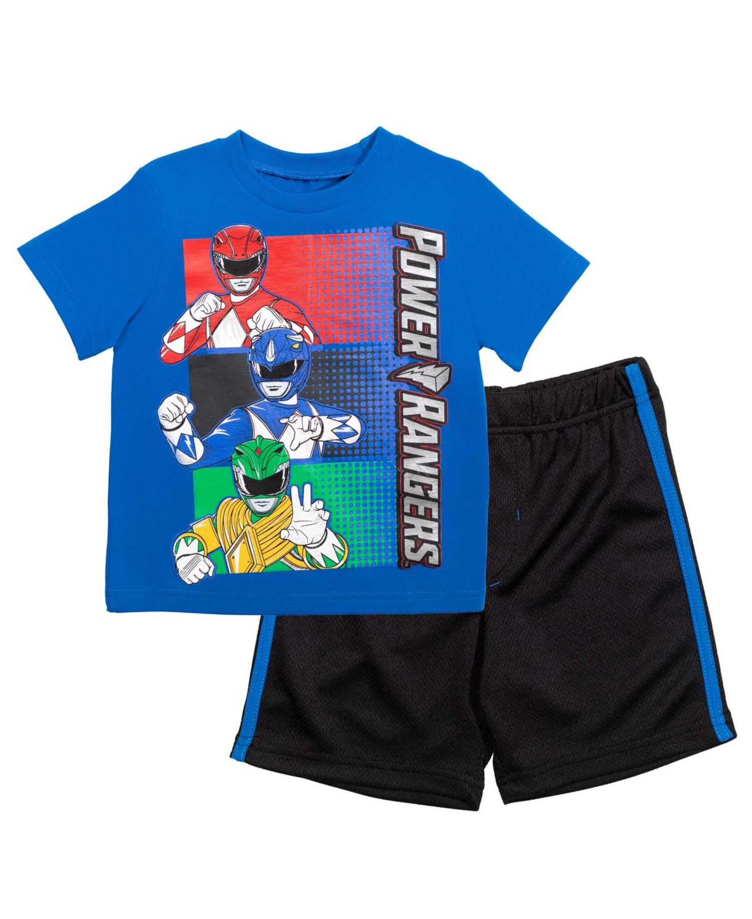 Toddler Boys T-Shirt and Mesh Shorts Outfit Set