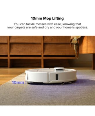 Qrevo Pro Robot Vacuum and Mop with FlexiArm Design Edge Mopping, Dynamic Hot Water Mop Washing and Auto Mop Drying, Intelligent Dirt Detection, 7,000 Pa Suction