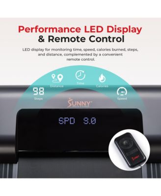 Under Desk Smart Treadpad, Slim Walking Treadmill with Arm Exerciser