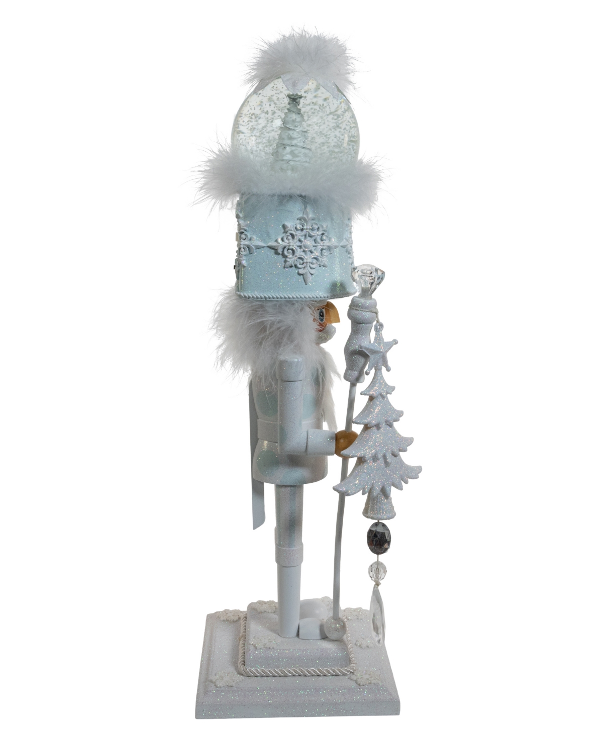 Kurt Adler 20-inch Hollywood Battery Operated Lighted Musical Hat Nutcracker In Multicolored
