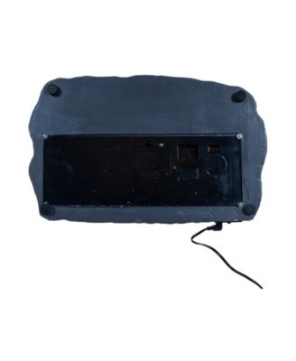 7.3-Inch Battery Operated Multicolor LED Lighted Musical Santa and Sleigh Table Piece