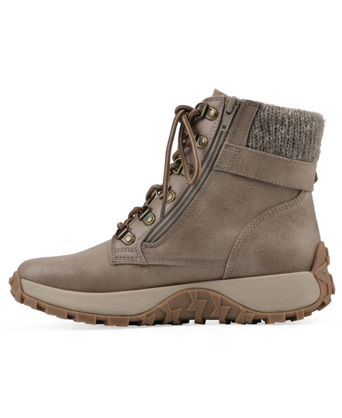 Cliffs by White Mountain Women's Tracking Lace-Up Sneaker Boots