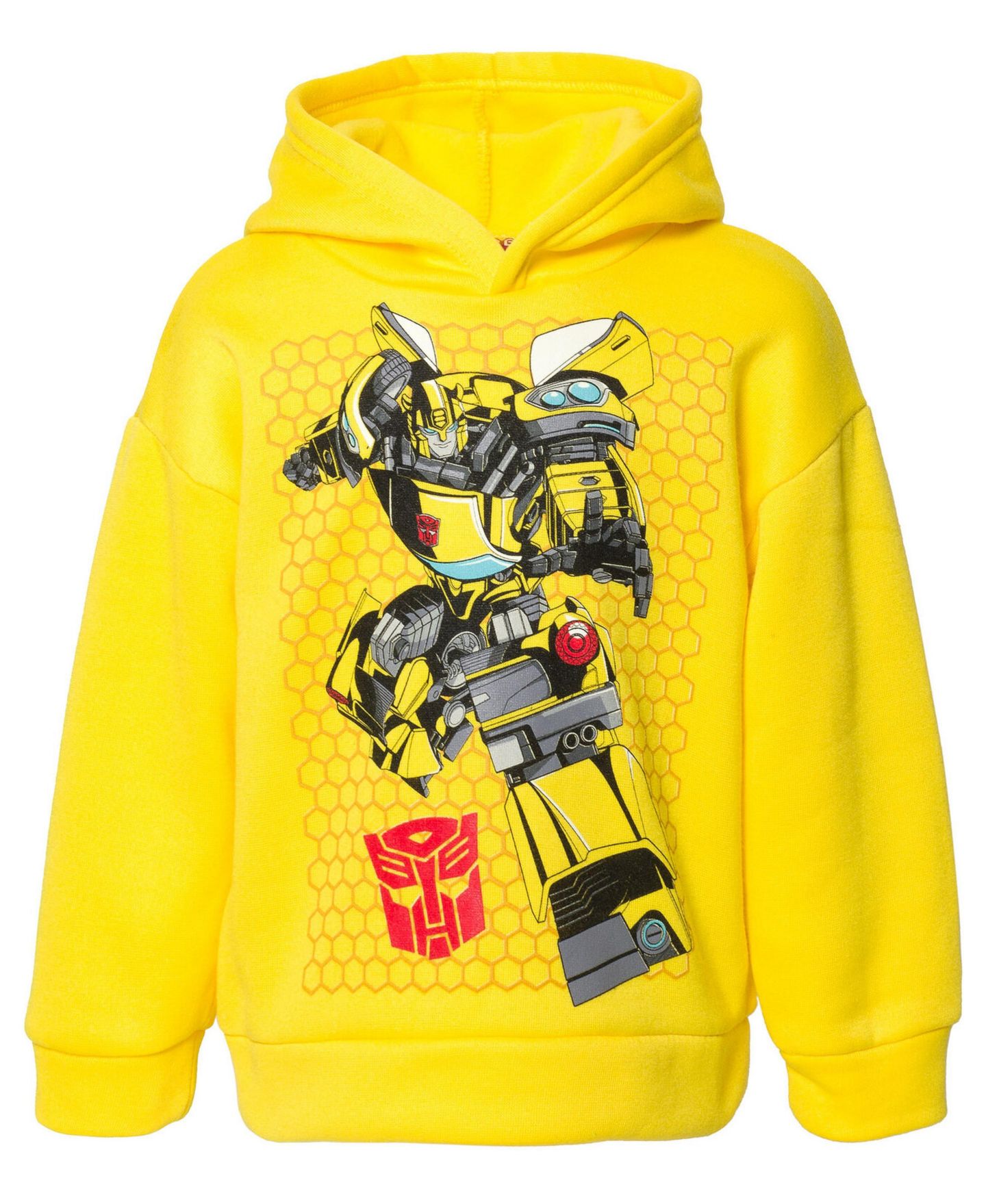 Детский комплект Transformers Boys' 2-Piece Fleece Hoodie and Joggers Set, цвет: Жёлтый — фото 2