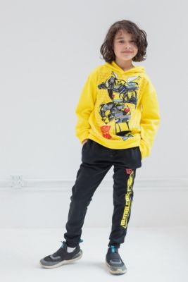 Boys Fleece Pullover Hoodie and Jogger Pants Outfit Set