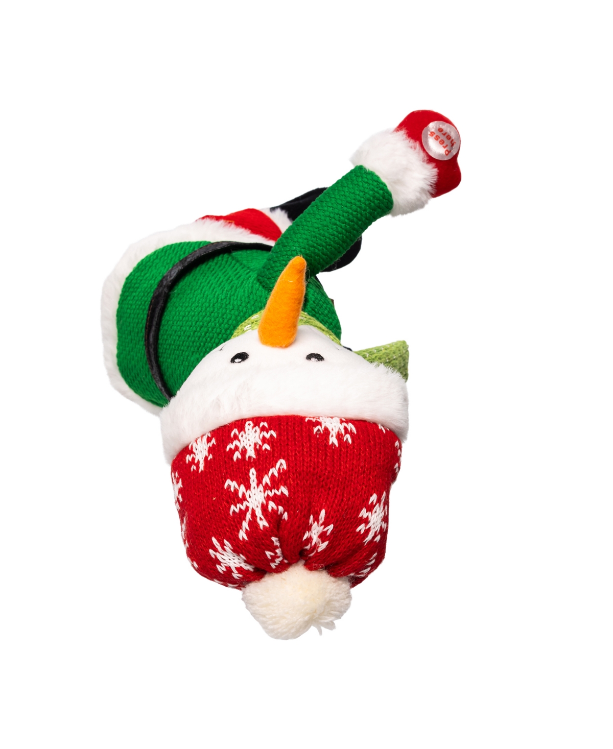 Kurt Adler 12-Inch Battery-Operated Musical Twerking Snowman