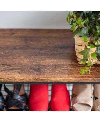 3-Tier Stackable Shoe Racks for Entryway, Black