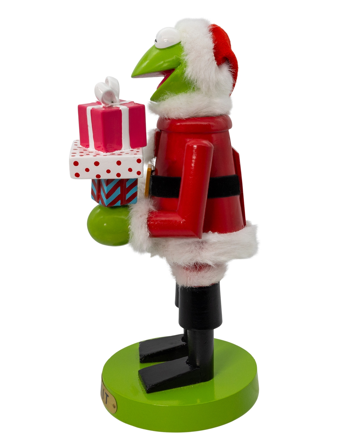 Kurt Adler 10-inch Disney Kermit The Frog Nutcracker In Green