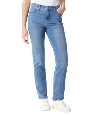 Gloria Vanderbilt - Women's Amanda High-Rise Curvy Straight-Leg Jeans