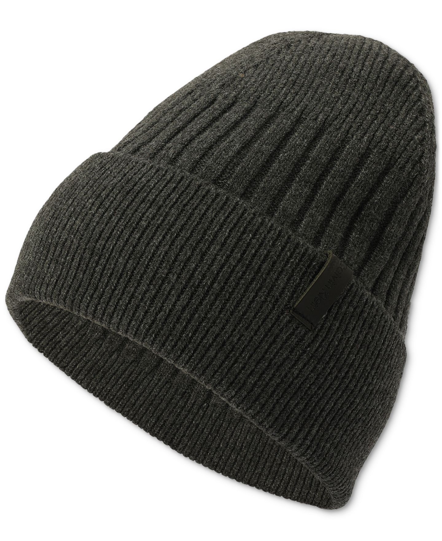 Мужская шапка Calvin Klein Mixed Stitch Beanie, цвет: Угольный — фото 4