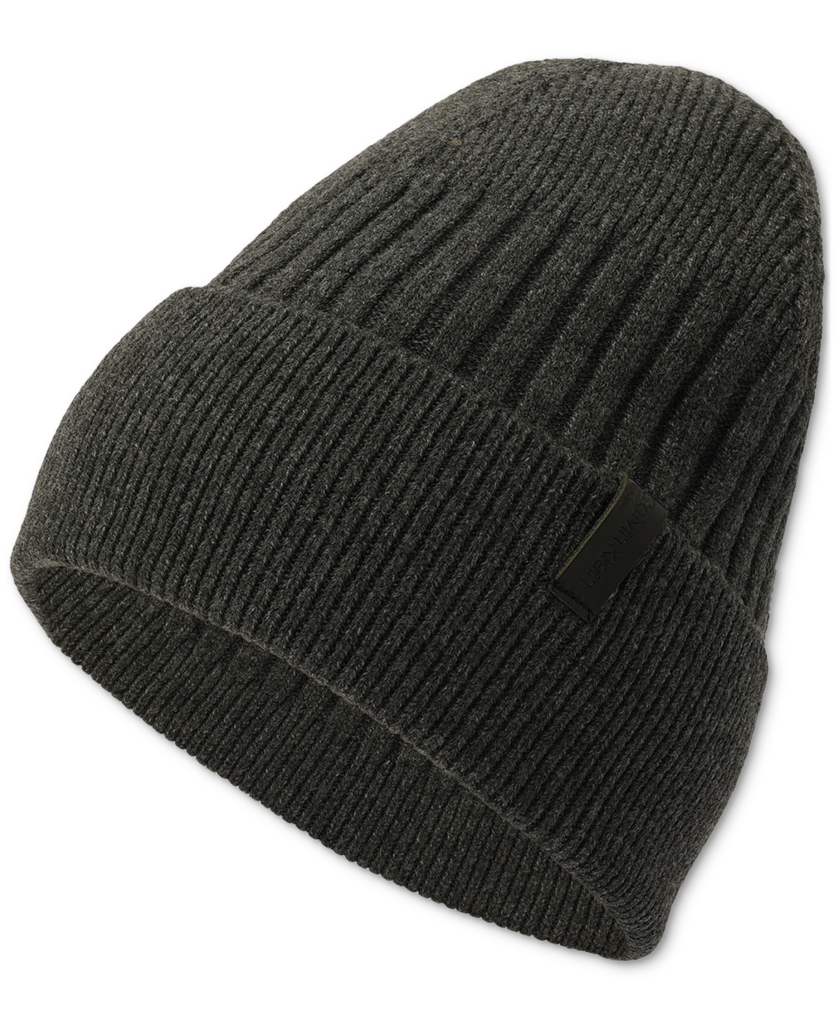 Calvin Klein Men's Mixed Stitch Beanie In Green | ModeSens