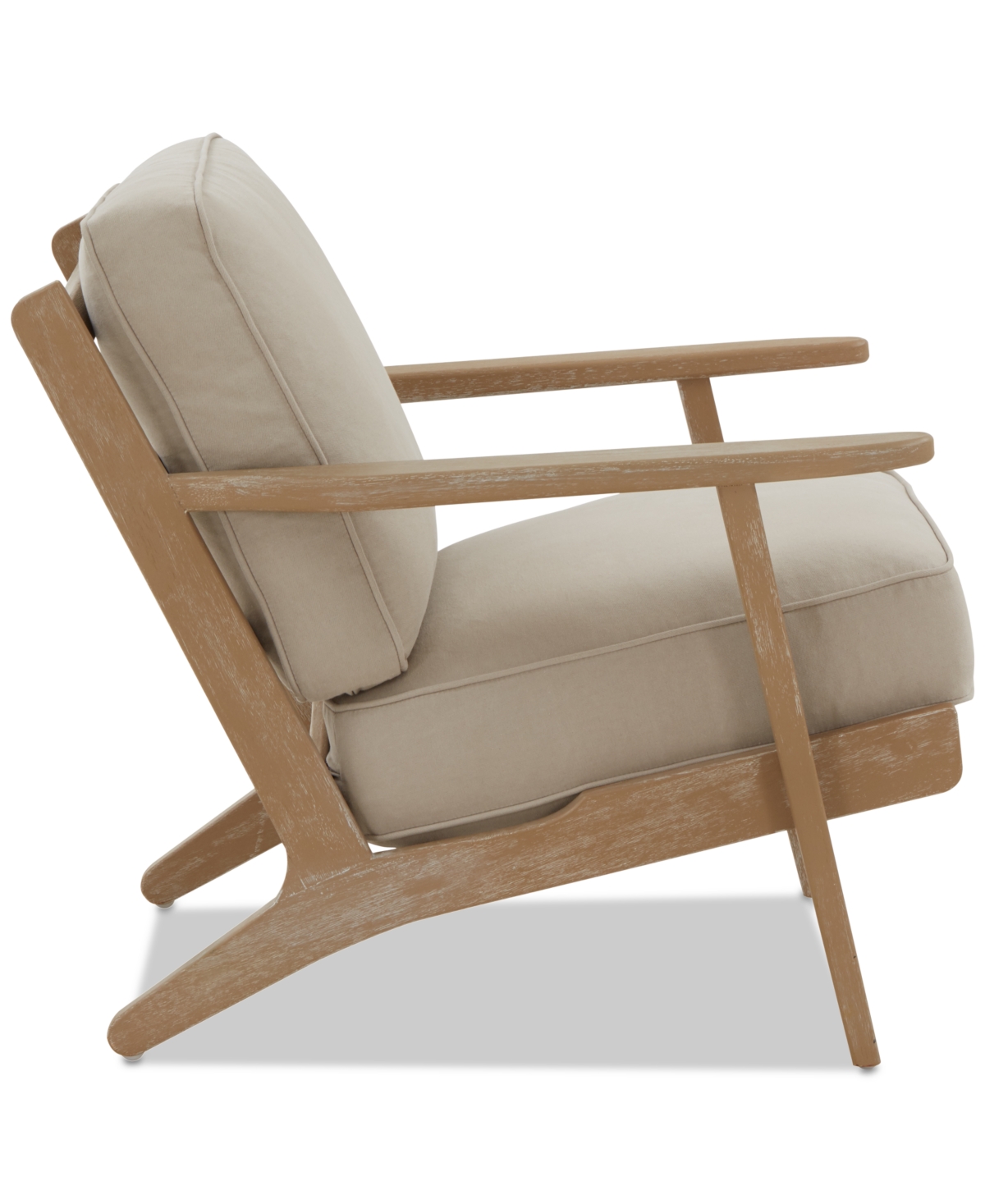 Macy's Keiffer 28" Accent Chair, Created For  In Lily Fog