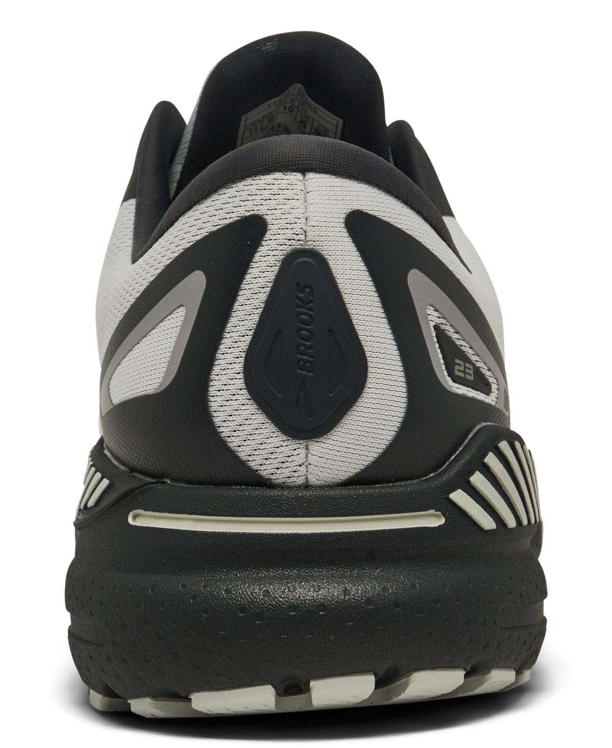 Brooks Men's Adrenaline Gts 23 Wide-Width Running Sneakers from Finish Line - Ebony, Alloy