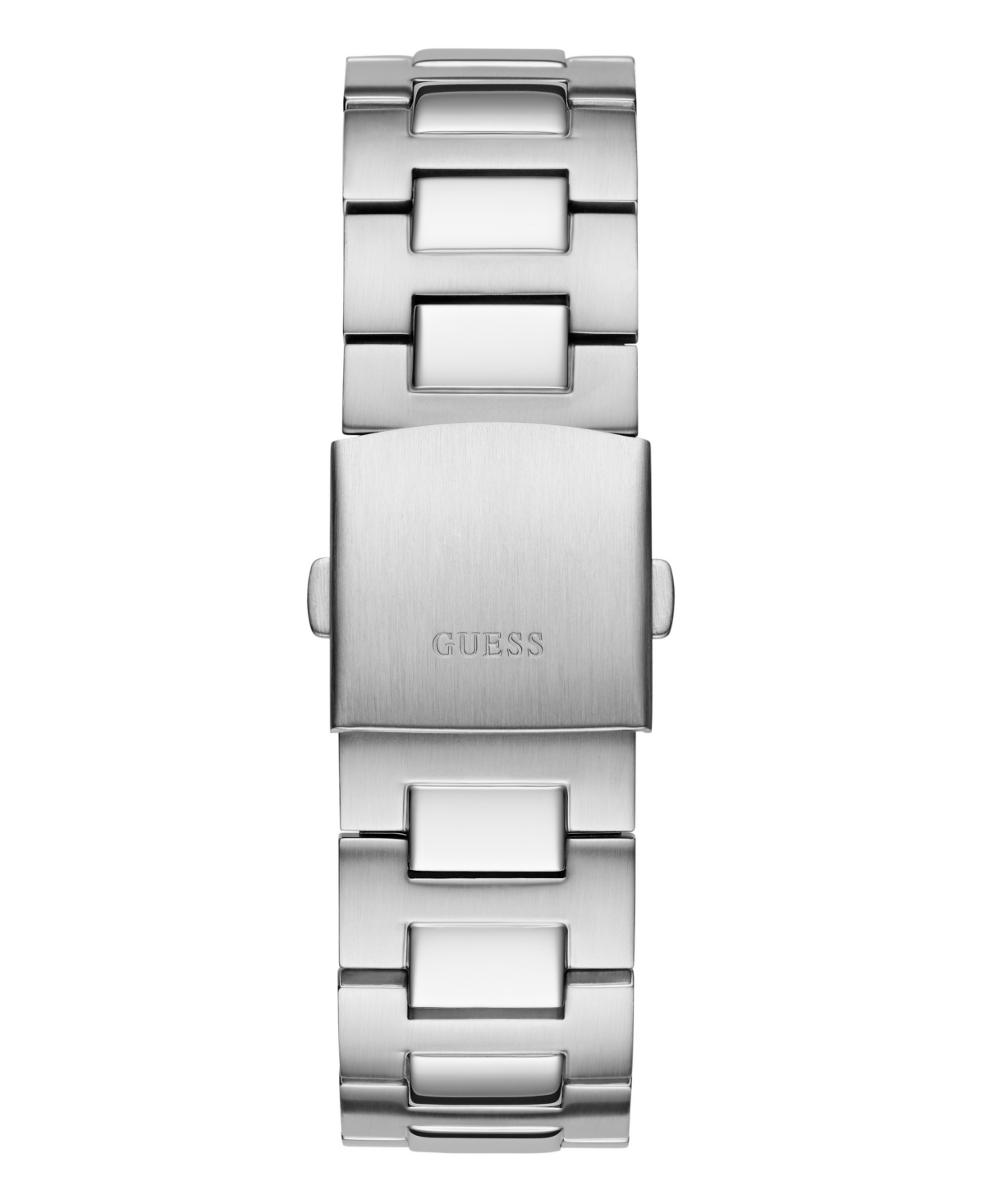 Guess Men's Multi-FunctionSteel Watch 46mm - Silver