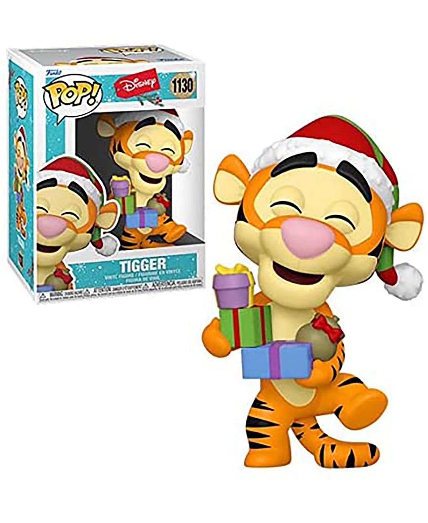 Детская фигурка Funko Pop! Disney Holiday 2021 Tigger 3.75" Vinyl Figure, Ages 3+ — фото 3